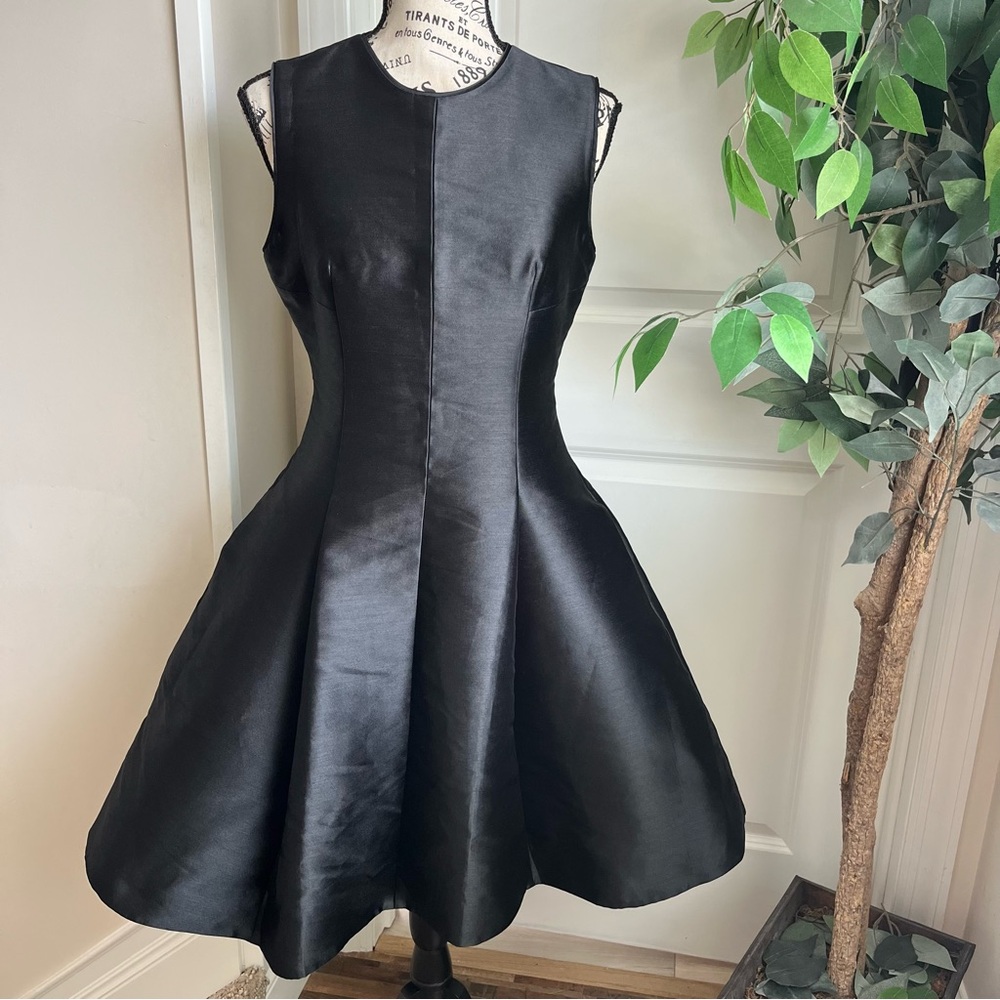 kate spade Black Fit-and-Flare Mini Dress